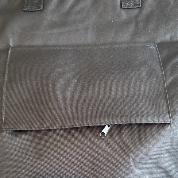 Tree of Life Caring Together Black & Charcoal Nylon Lap Top Tote Bag NWOT - Picture 4 of 12